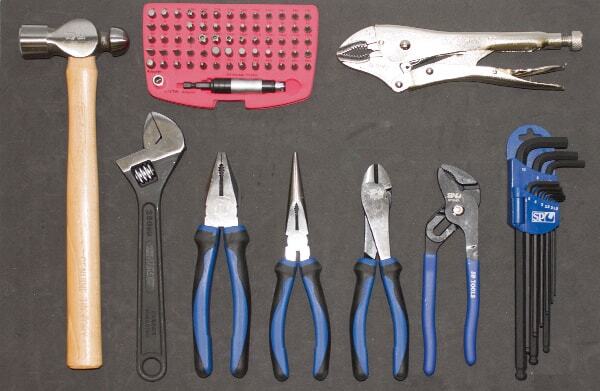 SP Tools Metric Tool Kit & Box 209PC Black Tech Series SP50033D