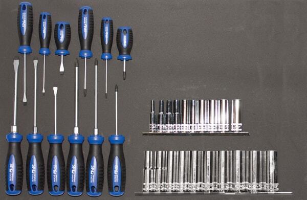 SP Tools Metric Tool Kit & Box 209PC Black Tech Series SP50033D
