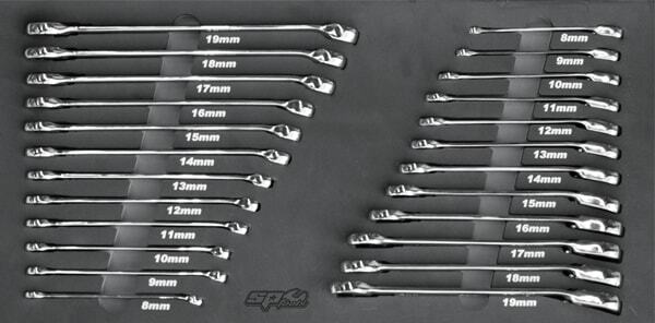 SP Tools ToolKit 138 Piece Metric in Black Custom Box SP50087