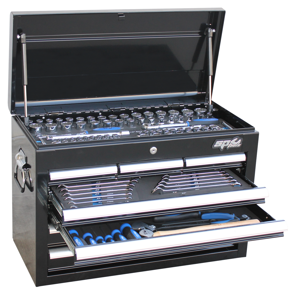 SP Tools Tool Kit 134 Piece Metric/SAE in Custom Box SP50097