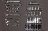 SP Tools Roller Tool Boxes & Tools 307PC Metric SAE SP50105X Black Custom Series