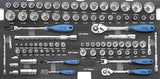 SP Tools ToolKit 206 Piece Metric/SAE - Black 12 Drawer Custom SP50113