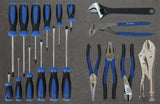 Field Service Tools Kit - 413 piece Metric/SAE Black With Bonus EVA Storage Trays SP50115X