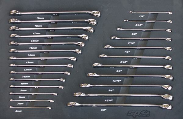 SP Tools ToolKit 254 Piece Metric/SAE - Black 7 Drawer Custom SP50123