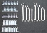 Custom Series Tool Kit - 293PC - Metric/SAE - Plus EVA Storage Trays SP Tools SP50125X