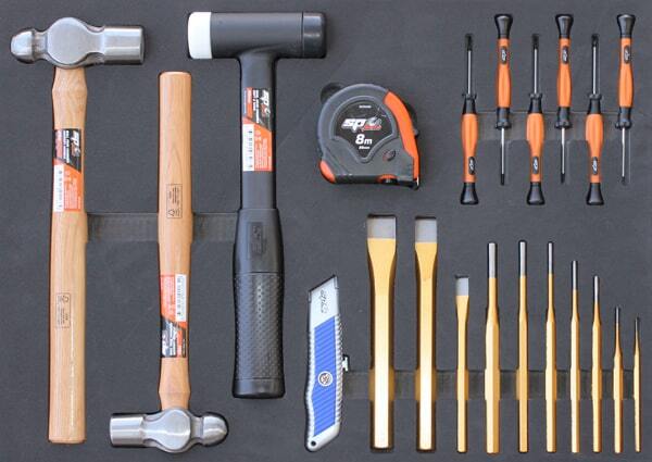 Custom Series Tool Kit - 293PC - Metric/SAE - Plus EVA Storage Trays SP Tools SP50125X