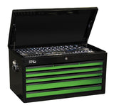 SP Tools Sumo Custom Series Tool Kit - 406PC - Metric/SAE - BLACK/GREEN SP50172