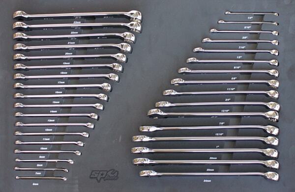 SP Tools Tool Kit 407 Piece Metric/SAE - Black/Blue 14 Drive Sumo SP50176