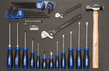 SP Tools Tool Kit 380Piece Metric/SAE - Black 7 Drive Heavy Duty Field Service SP50218