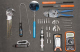 SP Tools Tool Kit 380Piece Metric/SAE - Black 7 Drive Heavy Duty Field Service SP50218