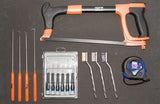 SP Tools Tool Kit 380Piece Metric/SAE - Black 7 Drive Heavy Duty Field Service SP50218
