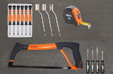 Roller Cabinet & Tool Kit 323pc Sumo Series Power Hutch Metric/SAE Black/Chrome Handles
