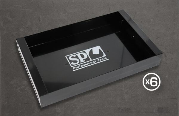 Roller Cabinet & Tool Kit 323pc Sumo Series Power Hutch Metric/SAE Black/Chrome Handles