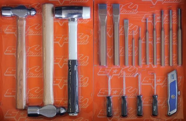 SP Tools ToolKit 215 Piece Metric/SAE in Black Cust Roller Cab SP50608