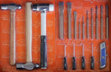 SP Tools ToolKit 215 Piece Metric/SAE in Black Cust Roller Cab SP50608