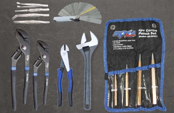 USA SUMO SERIES WORKSTATION TOOL KIT - 87" - METRIC/SAE - 517PC - BLACK/CHROME HANDLES