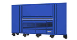 USA SUMO SERIES WORKSTATION TOOL KIT - 128" - METRIC/SAE - 708PC - BLUE/BLACK HANDLES