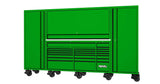 USA SUMO SERIES WORKSTATION TOOL KIT - 128" - METRIC/SAE - 708PC - GREEN/BLACK HANDLES