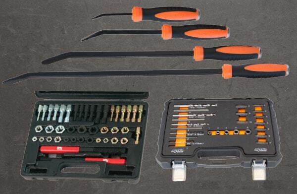 USA SUMO SERIES WORKSTATION TOOL KIT - 128" - METRIC/SAE - 708PC - GREEN/BLACK HANDLES