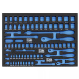SP Tools Eva Insert - 84 piece Storage Metric/SAE Sockets & Accessories( To SP50004) SP50904