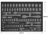 SP Tools Eva Insert - 84 piece Storage Metric/SAE Sockets & Accessories( To SP50004) SP50904