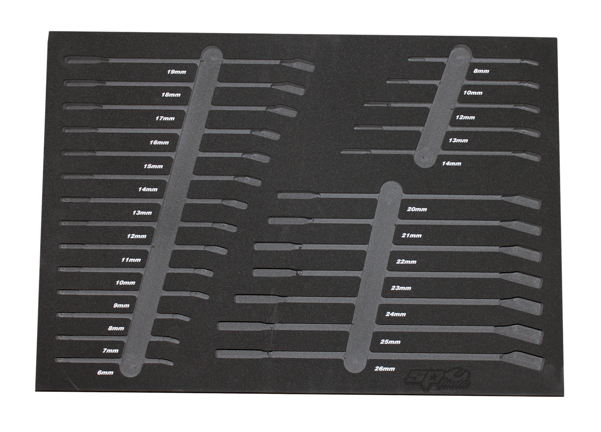 SP Tools Eva Insert For 26 Piece ROE Metric Spanner SP50913