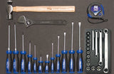 SP Tools Metric/SAE 336 piece  14 Draw Tech Series Tools Kit in Diamond Black.