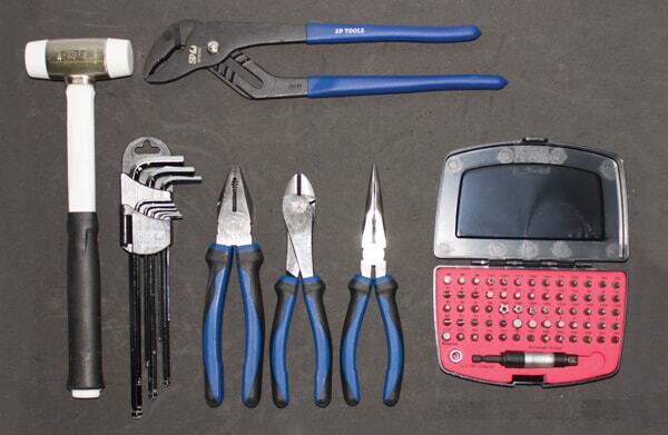 SP Tools Metric/SAE 336 piece  14 Draw Tech Series Tools Kit in Diamond Black.
