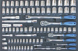 SP Tools Tech Series Tool Kit with Power Tool Cupboard 610 Piece Metric/SAE SP52387