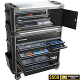 SP Tools Tech Series Tool Kit with Power Tool Cupboard 610 Piece Metric/SAE SP52387