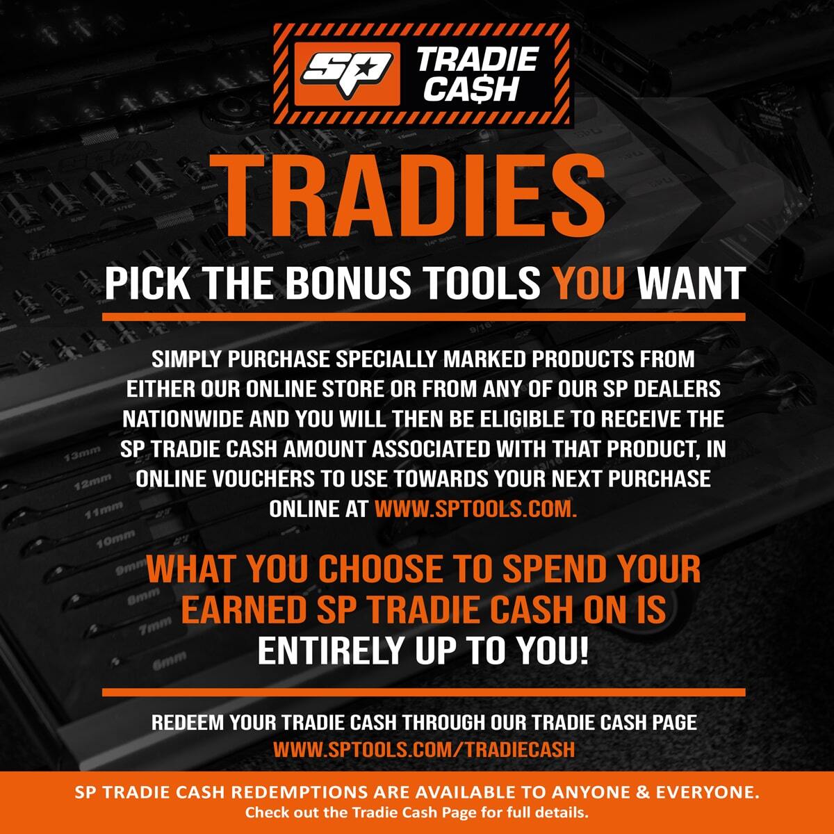 SP Tools Tech Series Tool Kit with Power Tool Cupboards - 613 piece - Metric/SAE Diamond Black