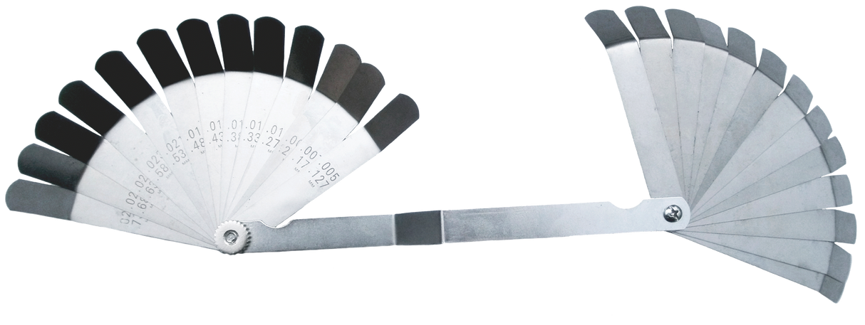 Feeler Gauge 26 Piece Double ended Off Set feeler Set -4" SP Tools SP64031