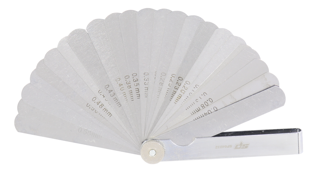 Feeler Gauge 26 Piece feeler Set -3 1/2" Type a SP Tools SP64032
