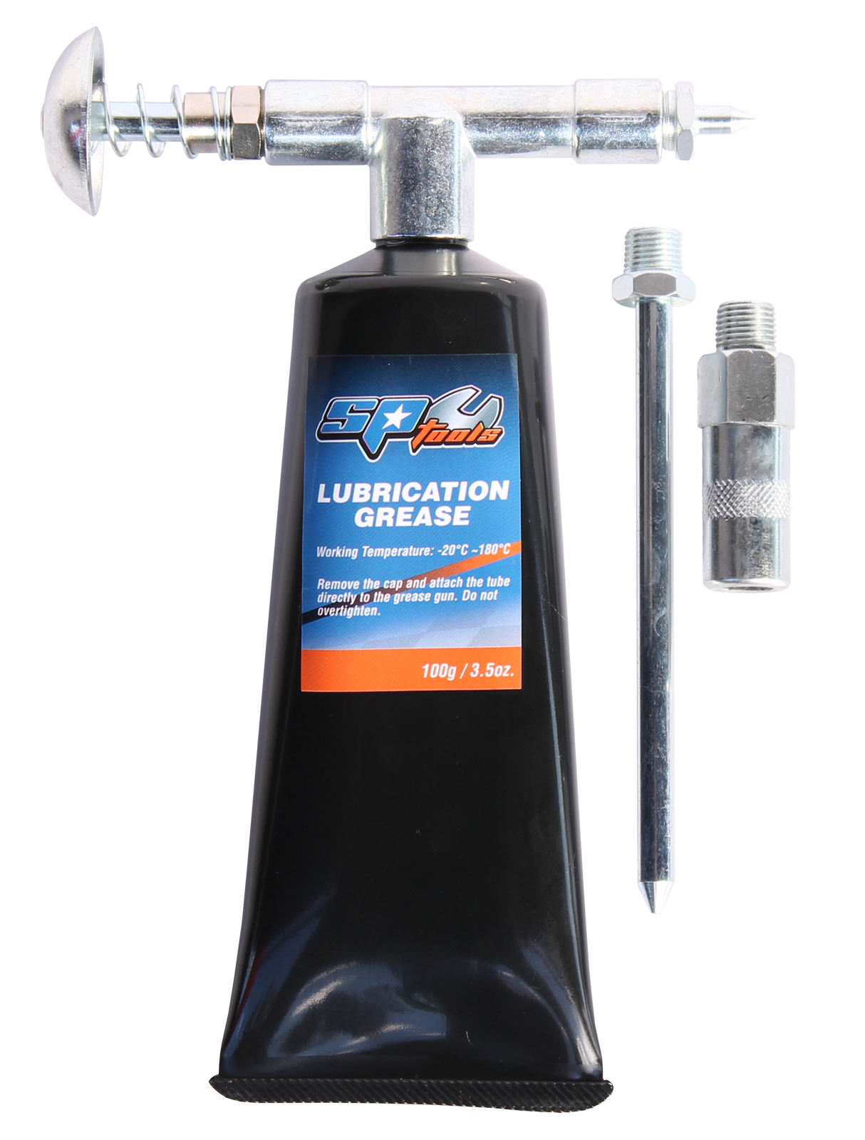 SP Tools Grease Gun SP Mini Inc Grease and 3 tips SP65104