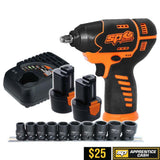 SP Tools Cordless 12v Mini Impact Wrench 3/8" Drive SP81114 (Apprentice Cash Available)