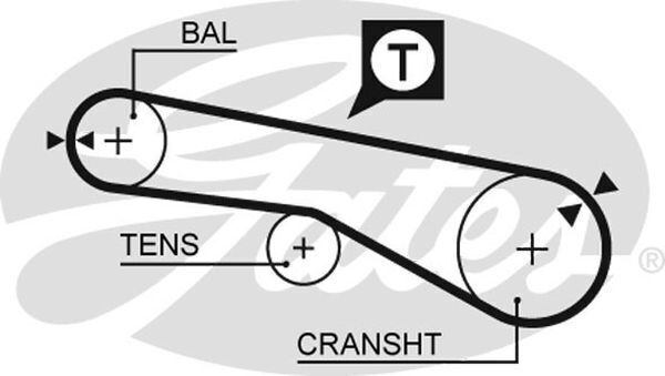 Timing Belt  Gates T090