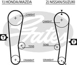Timing Belt Gates T166