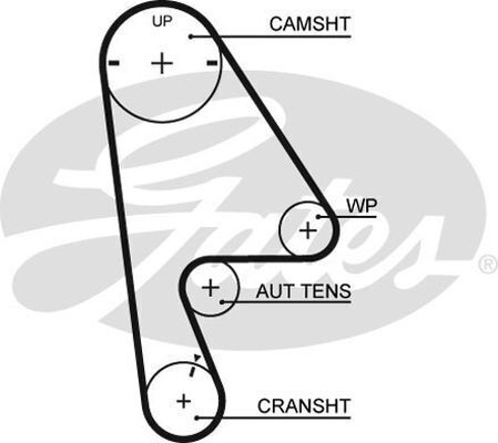 Timing Belt Gates T224 For HONDA