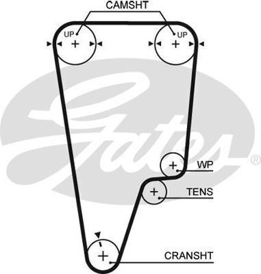 Timing Belt Gates T247