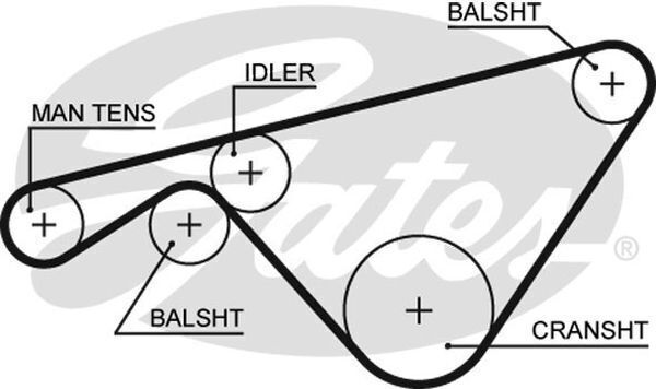Timing Belt Gates T293