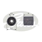 Timing Belt Idler Gates T42044 for Volkswagen Crafter 30-50 2F C/Chassis TDI 2.0 Diesel CKUC