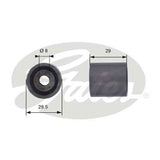 Timing Belt Idler Gates T42044 for Volkswagen Crafter 30-50 2F C/Chassis TDI 2.0 Diesel CKUC