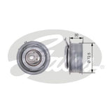 Timing Belt Tensioner Pulley Gates T43010 for Volkswagen Transporter 7HA, 7HH, 7EA, 7EH Van 2.0 Petrol AXA