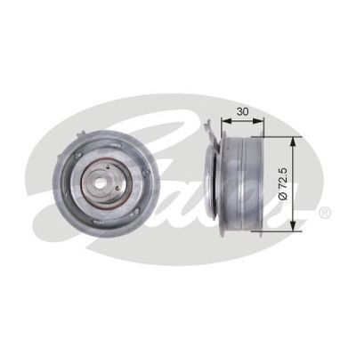 Timing Belt Tensioner Pulley Gates T43010 for Volkswagen Transporter 7H Van, LWB 2.0 Petrol AXA