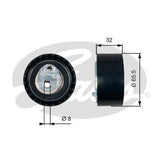 Timing Belt Tensioner Gates T43035 for Renault Scenic JA0/1_, FA0 MPV (JA1B, JA1D) 2.0 Petrol F4R.746,F4R.740,F4R.741