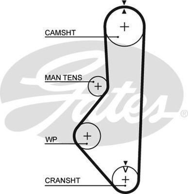 Timing Belt Gates T809