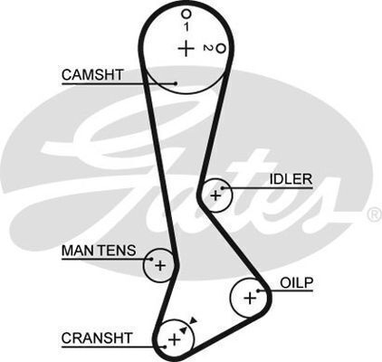 Timing Belt Gates T824