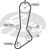 Timing Belt Gates T829 For FORD ECONOVAN MAZDA E-SERIE