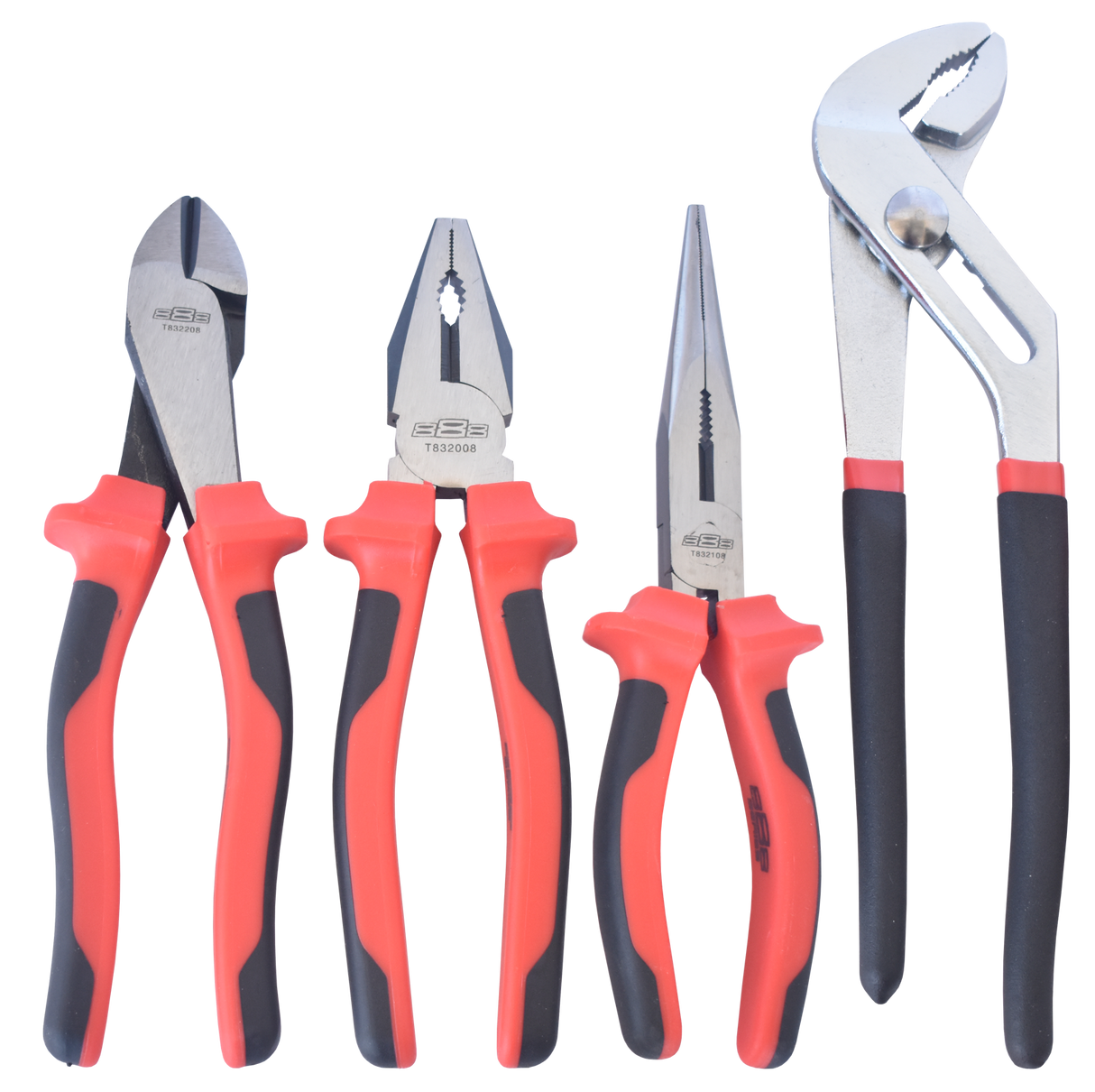 SP Tools Plier Set 2x6" + 7" + 8" 4 Piece T832904