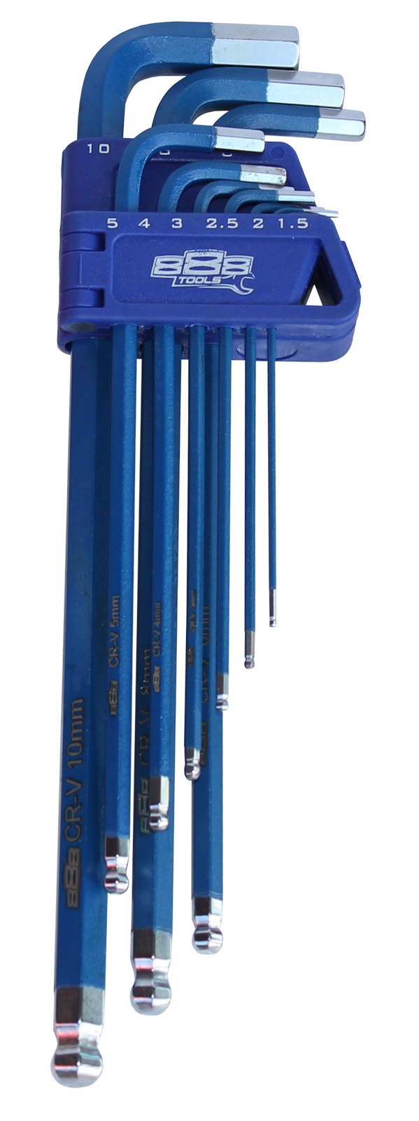 SP Tools Keys Set 9 Piece Metric Ball Drive Hex (Blue) T834511
